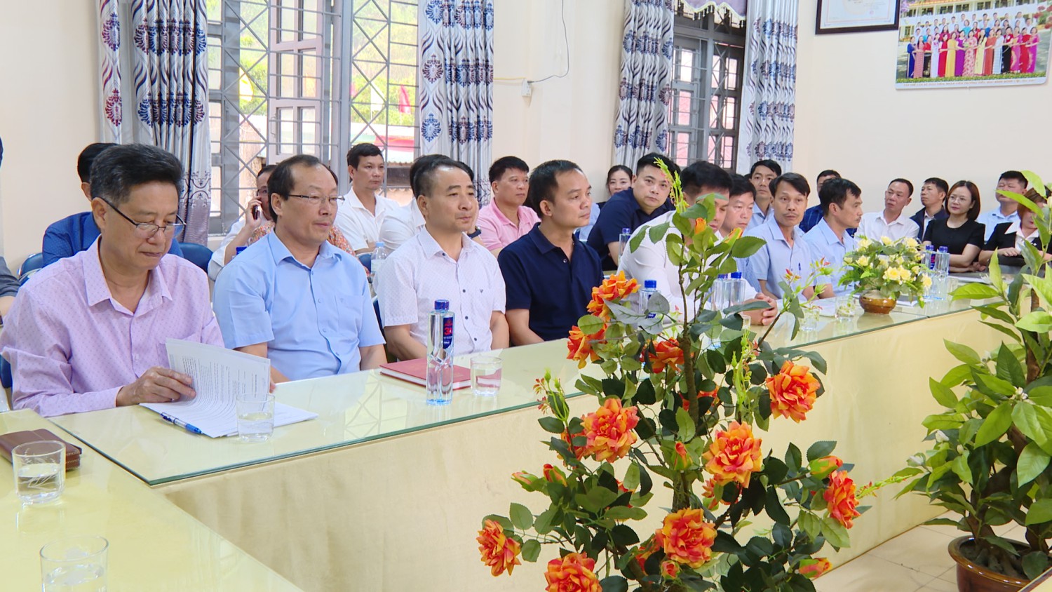 Đại biểu tham dự lế bàn giao