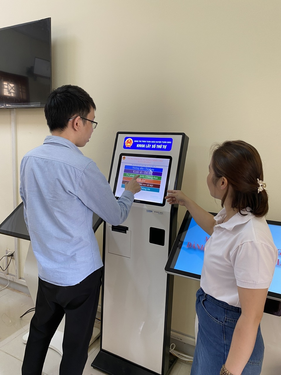 Trung tâm hành chính công xã Tuần Giáo những ngày đầu hoạt động